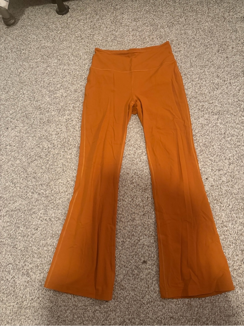lululemon Groove Super-High-Rise Flared Pant — Roasted Orange - Picture 5 of 5